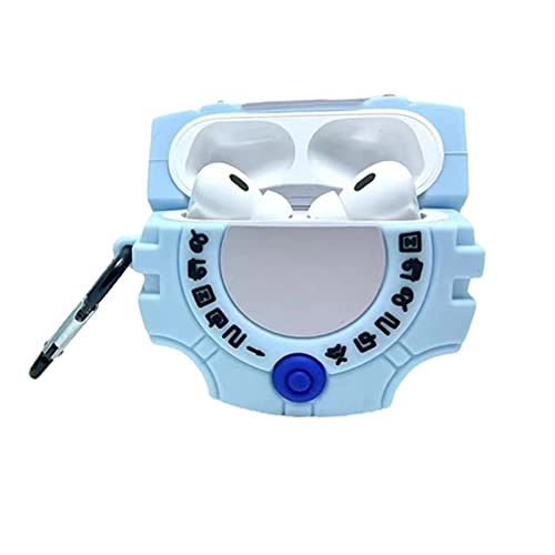 Earphone Case for AirPods pro 2(2022),3D Cute Cartoon Digimon Monster Digivice Silicone Design,Creative Soft Shell for Airpods pro 2 Headset Charging Case