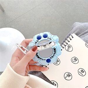 Earphone Case for AirPods pro 2(2022),3D Cute Cartoon Digimon Monster Digivice Silicone Design,Creative Soft Shell for Airpods pro 2 Headset Charging Case