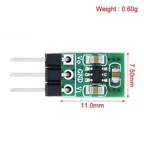 Mini 1.8V 3V 3.7V 5V to 3.3V Low Noise Regulated Charge Pump 2 in 1 DC/DC Converter 1Pcs