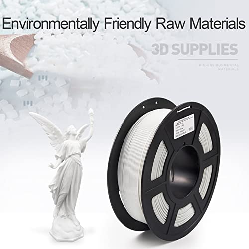 AVOMEB PLA 1.75mm Filament, 3D Printer Filament, Dimensional Accuracy +/-0.02mm, 2.2lbs/Spool, Individually Vacuum Packed, PLA Filament White