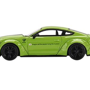 LB-Works Grabber Lime Green Imagine All The People Living Life in Peace Ltd Ed to 3000 pcs 1/64 Diecast Model Car by True Scale Miniatures MGT00426