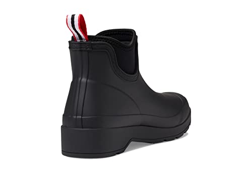 Hunter Women's Waterproof Neoprene Play Chelsea Boot (Black, US Size 8)