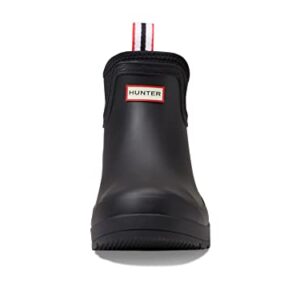 Hunter Women's Waterproof Neoprene Play Chelsea Boot (Black, US Size 8)