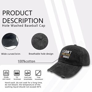 i Cant i Have Plans in The Garage Dad Hats Garage Dad Hats for Men Vintage Dad Hats Adjustable