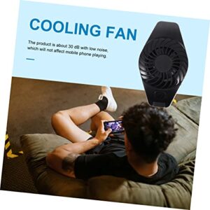 ULDIGI Portable Fan 3pcs Portable Professional Video Pro Smartphone of Semiconductor-cooled Driving Phones for Cell Lives Charging All Rapid Black Mobile Streaming Radiator Type Device Fan Mini Fan