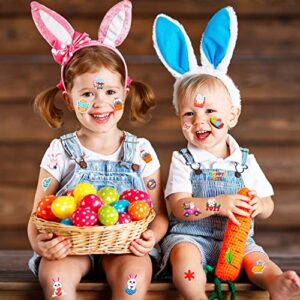 Easter Puffy Stickers for Kids, 180Pcs Cute Easter 3D Stickers for Scrapbooking DIY Phone Diary, Including Rabbit, Egg, Carrots, Chicke and More