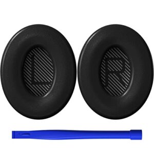 suoman replacement earpads cushions for bose quietcomfort 35 (qc35) & quiet comfort 35 ii, [noise isolation memory foam] [more soft comfortable] replacement earpads for for bose quietcomfort 35 (qc35)