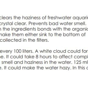 Crystalpro-Aqua Clear Aquarium Water Clarifier 4.22 Oz Bundle with Aqua Conditioner Aquarium Water Conditioner to Treat Tap Water 4.22 Oz for Freshwater Aquariums and Fish Ponds