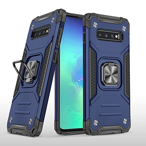 Phone Protective Case Compatible With Samsung Galaxy S10 Holder Phone Case PC And TPU Phone Case Case Strong Shock Proof Protective Case Two Layer Protective Phone Case Back Cover Phone Cases ( Color