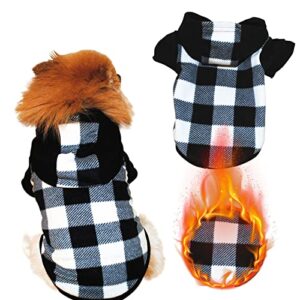 Dog Winter Coat Duck Down Jacket for Small Medium Dogs Thicken Dog Coat Puppy Winter Clothes for Cold Weather Pet Clothes for Medium Dogs Girl