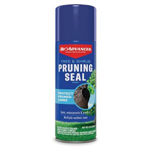 bioadvanced 820045b tree & shrub seal, spray can, 13oz pressurized pruning sealer, 13 ounce (pack of 1), blue