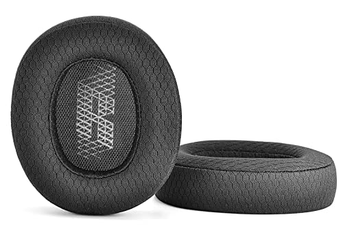 Live 650 BTNC E65BTNC Ear Cushion, Replacement Ear Pads Compatible with JBL E65 E65BTNC / Duet NC / Live 650BTNC Live 660 BTNC Headphones (650 Fabric Mesh)