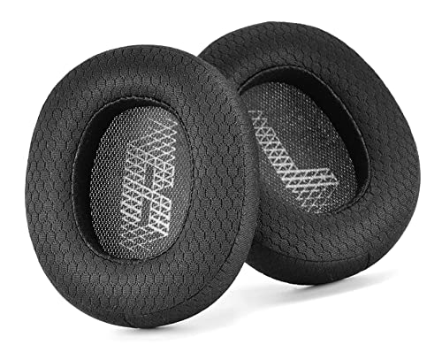 Live 650 BTNC E65BTNC Ear Cushion, Replacement Ear Pads Compatible with JBL E65 E65BTNC / Duet NC / Live 650BTNC Live 660 BTNC Headphones (650 Fabric Mesh)