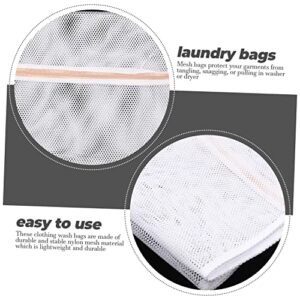 Cabilock 3pcs Hotel Organizer Pouches Washer Net Clothing Bag Factories Machine Mesh for Protector Guard Makeup Washing Travel College Wash Lingerie Bags Dorm Home Zipper Clothes