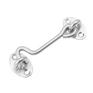 zsedp simple door and window hook solid retro hook stainless steel cabinet buckle home bathroom latch