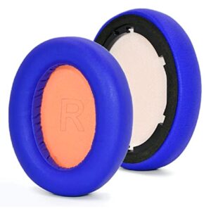 Replacement Earpads Cushions Earmuffs for Anker Soundcore Life Q10 / Q10 BT Headphones (Blue/Orange)