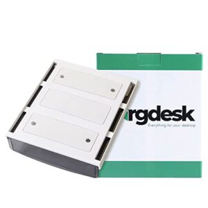 rg-desk adhesive drawer 2 pack adhesive desk drawer + triple adhesive | under desk organizer| adhesive pull out drawer | under desk drawer | under desk storage drawers | drawer under desk