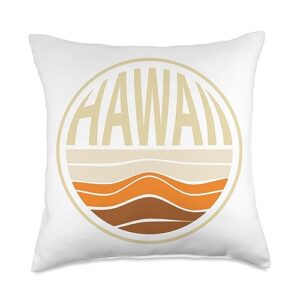 aloha hawaii hawaiian island gifts palm beach surf hawaii throw pillow, 18x18, multicolor