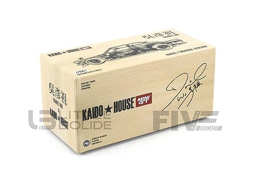 Datsun 510 Street Tanto V1 White (Designed by Jun Imai) Daniel Wu x Kaido House Special 1/64 Diecast Model Car by True Scale Miniatures KHMG041