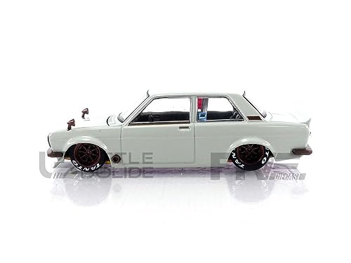 Datsun 510 Street Tanto V1 White (Designed by Jun Imai) Daniel Wu x Kaido House Special 1/64 Diecast Model Car by True Scale Miniatures KHMG041