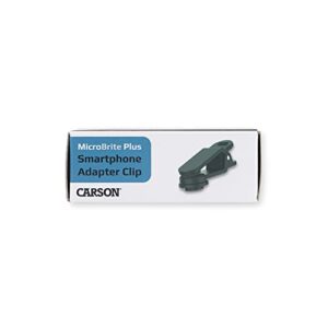 Carson Smartphone Digiscoping Adapter Clip for MicroBrite Plus 60x-120x LED Pocket Microscope (MM-310)