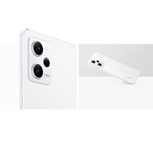 Xiaomi Redmi Note 12 Pro 5G + 4G (128GB + 8GB) Factory Unlocked 6.67" 50MP Triple Camera (Only Tmobile/Metro/Mint USA Market) + Extra (w/Fast Car Charger Bundle) (Porcelain White)