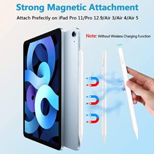 Stylus Pen for iPad 2023-2018, Active Pencil for Apple iPad 10th/9th Gen with 4X Fast Charging & Palm Rejection, iPad Pen for iPad 8/7/6th, iPad Air 5/4/3rd, iPad Pro 11/12.9inch & iPad Mini 5/6th