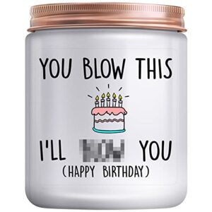 funny men gifts birthday gifts for him boyfriend husband fiance 21st 30th 40th 50th 60th humor candle