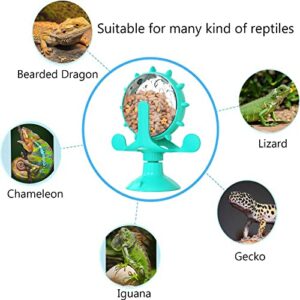 360° Bearded Dragon Toys, Bearded Dragon Enrichment Toys, Dragon Pet Toy, Reptile Food Toys Ball, Interactive Toys for Lizard Reptile, Tank Decor Gecko, Bearded Dragon Feeder, Chameleon Feeder.