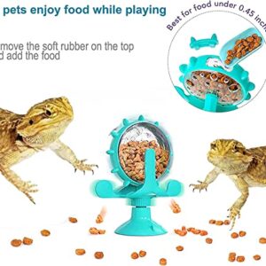 360° Bearded Dragon Toys, Bearded Dragon Enrichment Toys, Dragon Pet Toy, Reptile Food Toys Ball, Interactive Toys for Lizard Reptile, Tank Decor Gecko, Bearded Dragon Feeder, Chameleon Feeder.