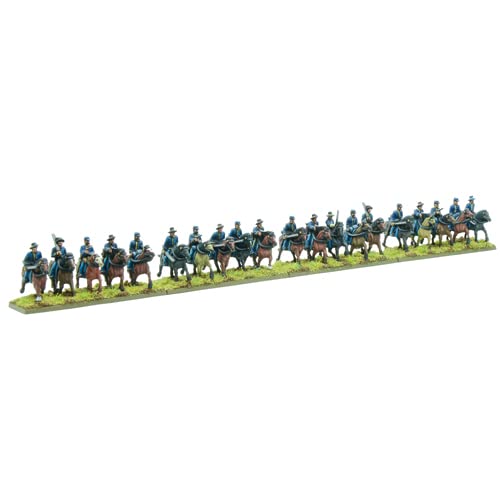 Black Powder Epic Battles American Civil War Union Cavalry & Zouaves Brigade Military Table Top Wargaming Plastic Model Kit 312004001