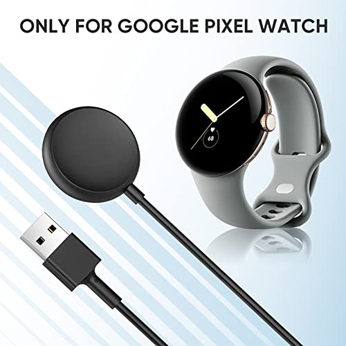 [2-Pack] Charger Compatible for Google Pixel Watch, Charging Cable for Google Pixel Watch, Not for Watch 2, 3.3ft