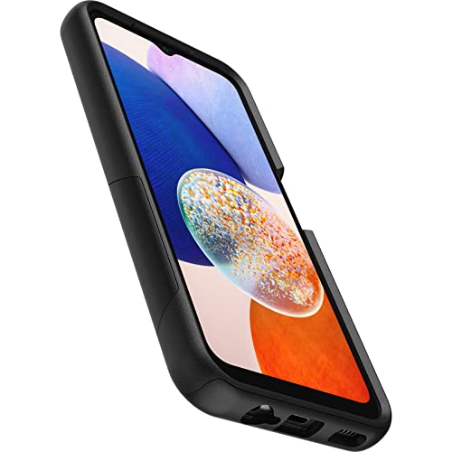 OtterBox Samsung Galaxy A14 5G Commuter Series Lite Case - BLACK , slim & tough, pocket-friendly, with open access to ports and speakers (no port covers),