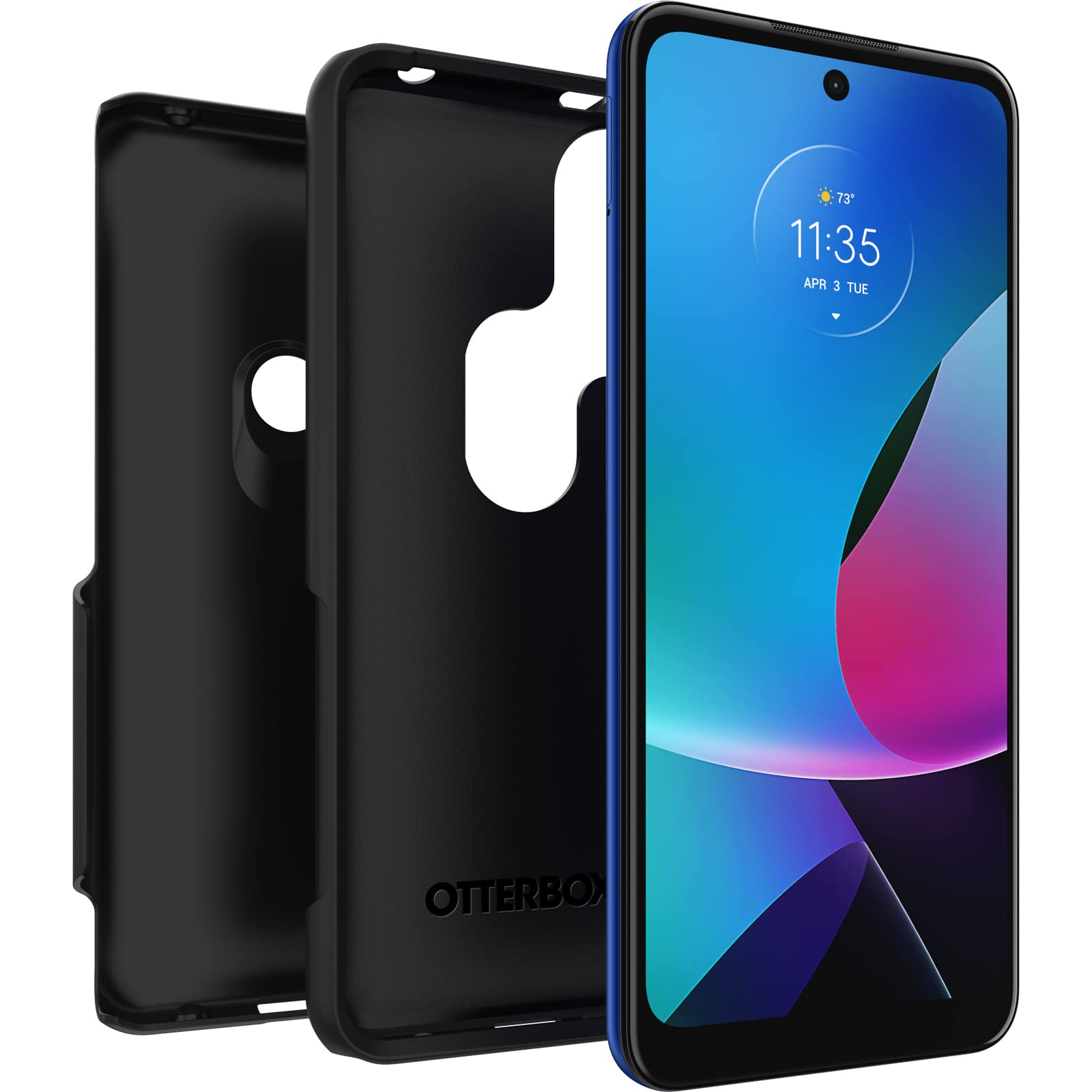 OtterBox moto g PLAY Commuter Series Lite Case - BLACK, slim & tough, pocket-friendly, with open access to ports and speakers (no port covers),