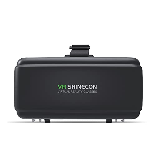 3D HD VR Glasses, 360° Panoramic View, Soft and Comfortable, Support Myopia Users Below 400 °, Suitable for The Current Smart Phone, 4.7-6.5 Inch Mobile Phone