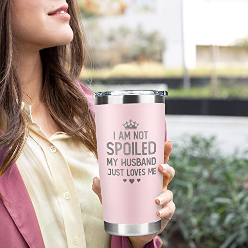 Gifts for Wife - Wife Gifts - Gifts for Her - Wedding Anniversary For Wife - Birthday Gifts for Wife - Christmas Gifts for Wife, Wife Christmas Gift Ideas - I Love You Gifts for Her - 20 Oz Tumbler