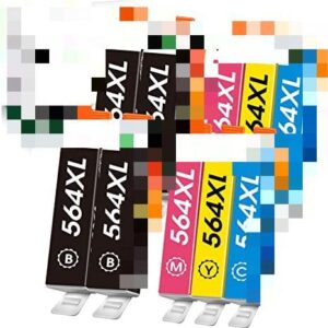 gsgsc ink cartridges replacement for cyan 564 printer ink