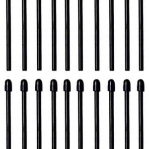 (20 Pack) EMR Digital Pen Tips,Nibs for Remarkable 1/2 Stylus Pen Replacement Nibs/Tips Black