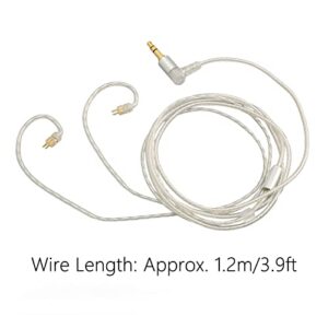 Replacement Audio Cable Extension Cord for for 1964 UE3X UE18 W4R UM3X, for KZ AS10 ZST ZS3, for Revonext QT2 QT3, for RX8 BQEYZ KC2 KB1, Headphone Upgrade Cable