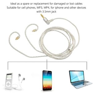 Replacement Audio Cable Extension Cord for for 1964 UE3X UE18 W4R UM3X, for KZ AS10 ZST ZS3, for Revonext QT2 QT3, for RX8 BQEYZ KC2 KB1, Headphone Upgrade Cable