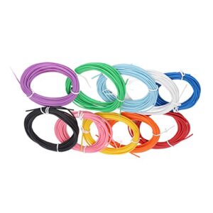 3D Pen PCL Consumables, Bright 1.75mm Low Temperature 3D Pen PCL Filament Refill Easy Usage for Replacement