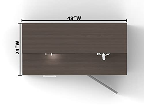 Breaktime Buffet Sideboard Kitchen Break Room Lunch Coffee Kitchenette Model 8035 2 pc Espresso – Factory Assembled (Furniture Items Purchase ONLY)