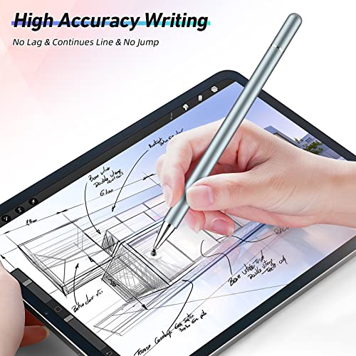 Stylus Pens for Touch Screen, 4 Pack Disc Universal Stylus Pen for iPad pro/Mini/Air/iPhone/Android Tablets and All Capacitive Touch Screens