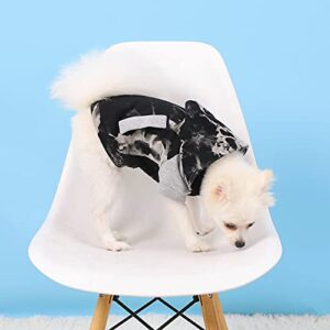 Neiwech Small Dogs Knitted Sweaters Medium Cats Soft Sweatshirts Pet Puppy Warm Winter Clothes Black Grey M 63S226