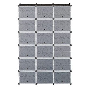 DDOY shoe organizer Sturdy shoe box Space-Saving plastic shoe boxes with lids Dust-proof clear shoe box Easy Assembly stackable shoe boxes sneaker storage for sneakerheads