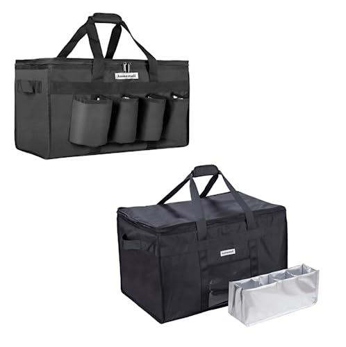 Homemell Insulated Bags with Drink Carriers Combo Pack