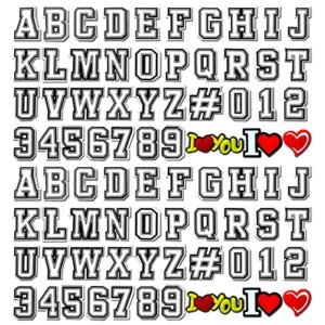 xzyplhj letter charms for shoe decoration - 74 letter + 6 pack heart shoe charms pack for girls boys clog sandals shoe decorations, a-z letters 0-9# numbers diy charm accessories for kids favor