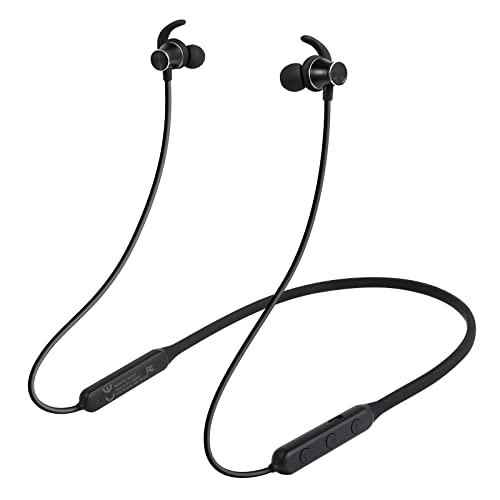 LITOSSA Neckband Bluetooth Headphones, Bluetooth 5.0 Earbuds Sports Earphones, HiFi Stereo Deep Bass Magnetic ON/Off Headsets, with Soft Silicone Coating & Built-in Mic, 16 Hours Playtime for Gym