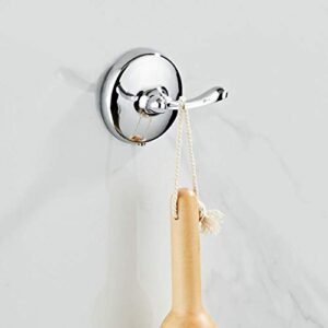 Milltrip Towel Hooks, Wall Mounted Double Robe Hook Stainless Steel Coat Towel Hanger Holder for Bathroom