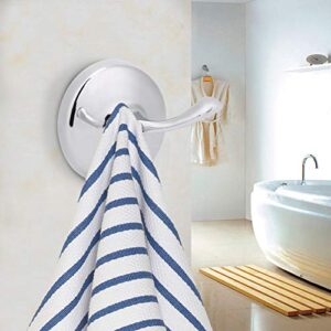 Milltrip Towel Hooks, Wall Mounted Double Robe Hook Stainless Steel Coat Towel Hanger Holder for Bathroom